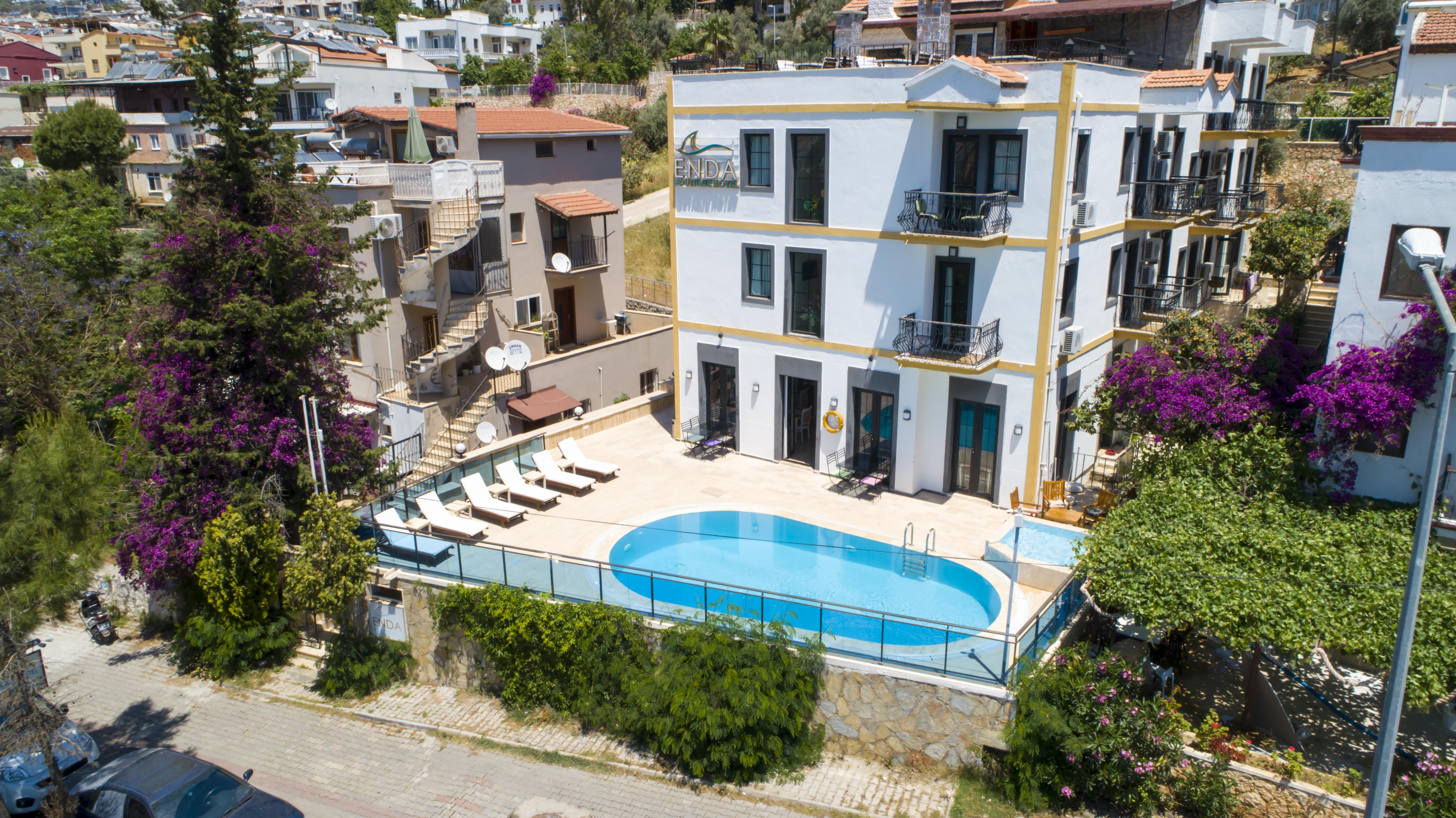 Enda Boutique Hotel Калкан Экстерьер фото